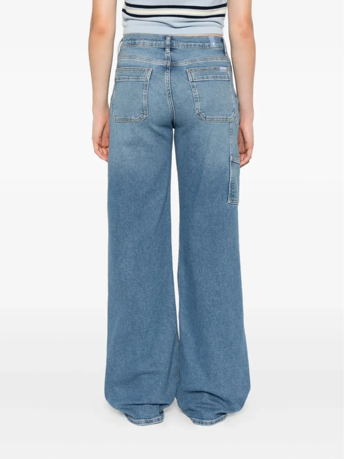 7 For All Mankind ユーティリティジーンズ - 画像4