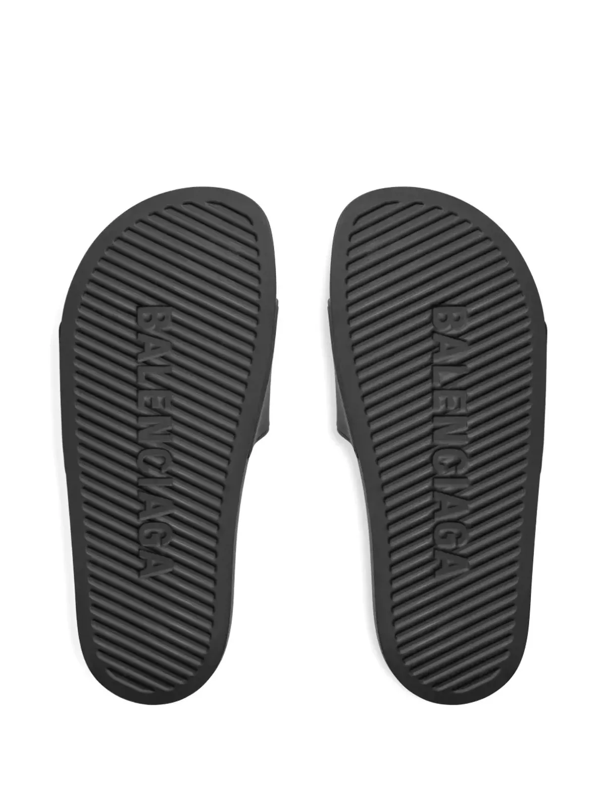 Balenciaga x Scholl ロゴ入りスライド - ブラック - 画像5
