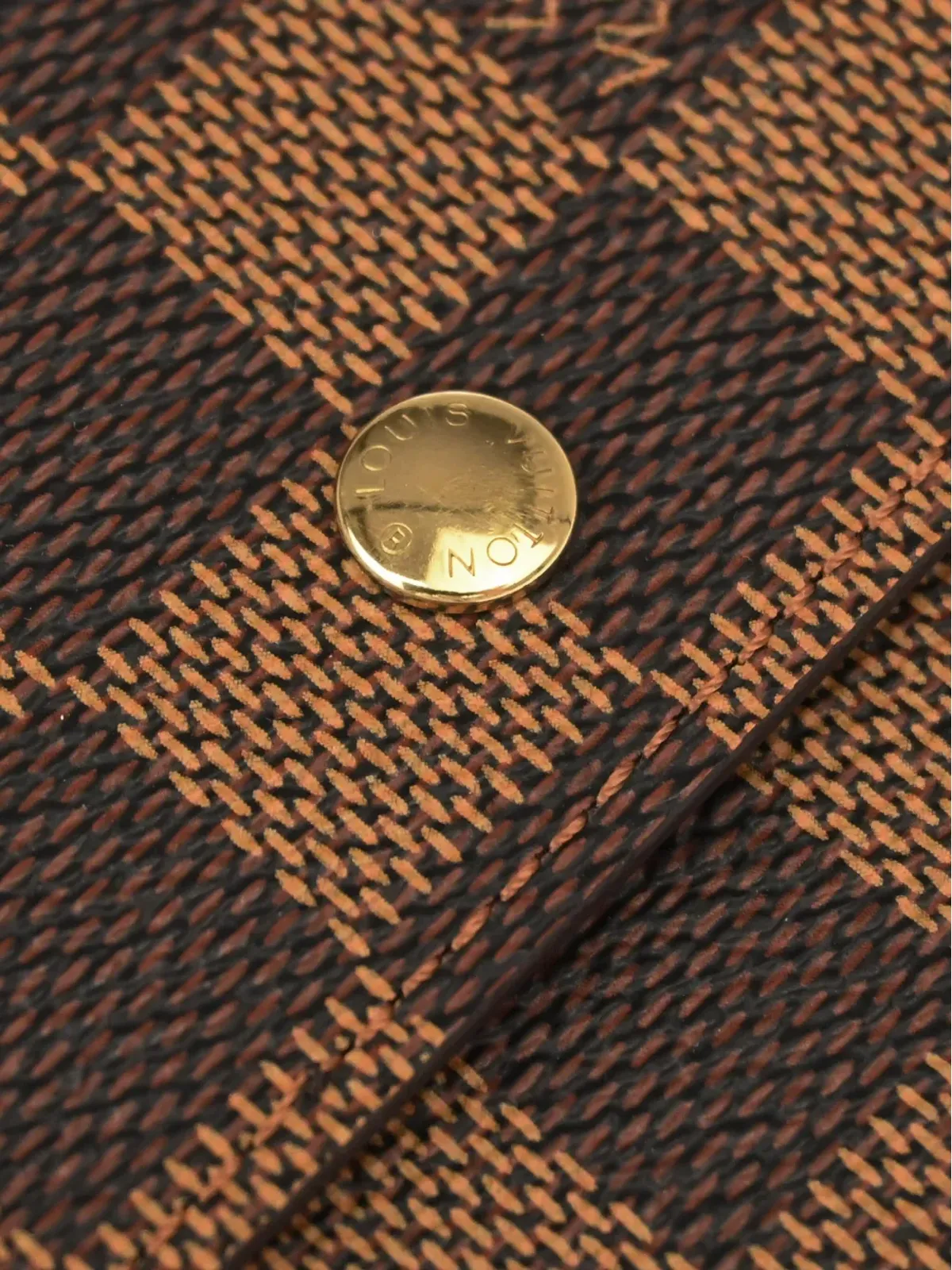 Louis Vuitton ビンテージ 2003年 ダミエ・チェック ウォレット - 画像5