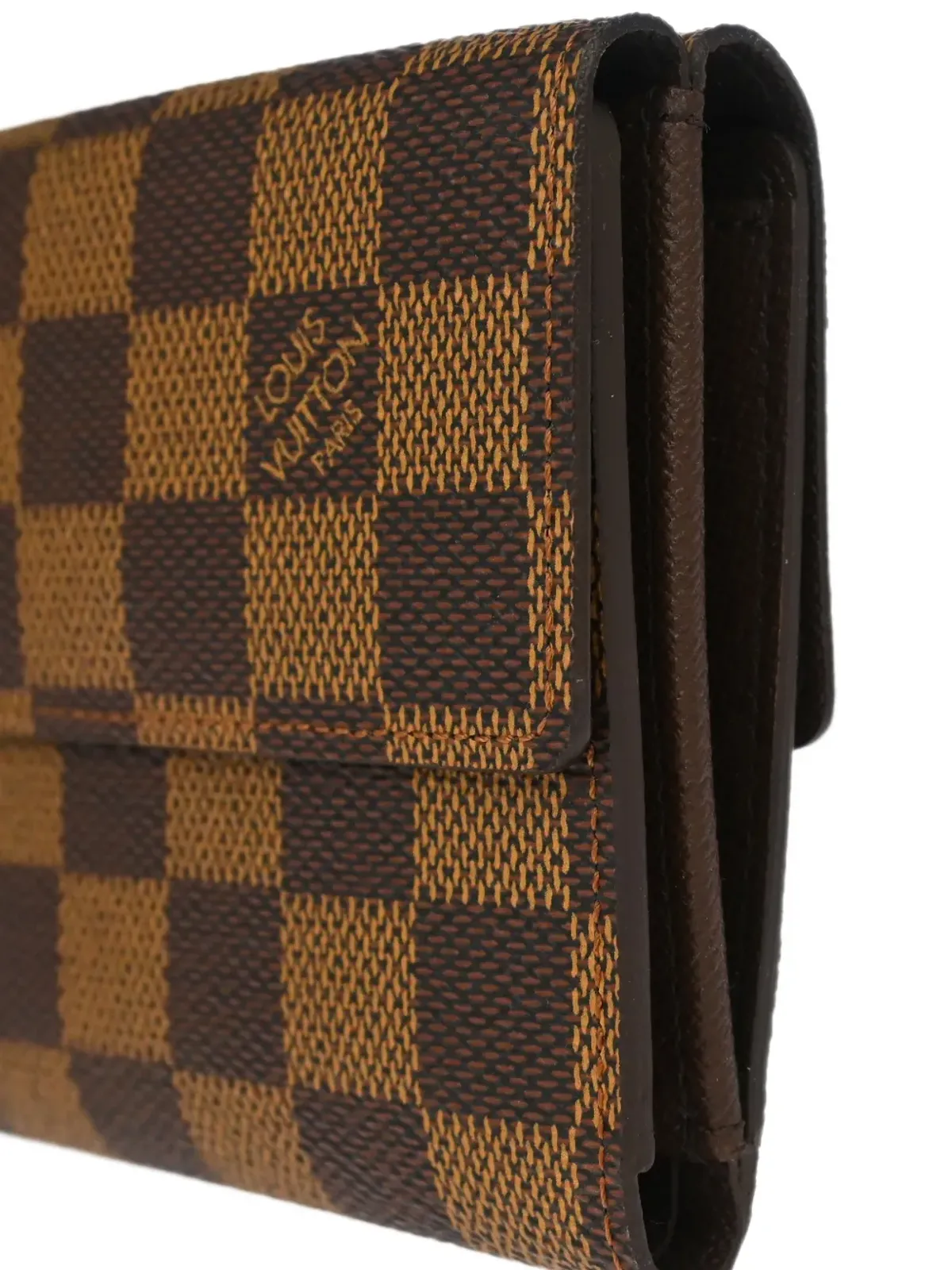Louis Vuitton ビンテージ 2003年 ダミエ・チェック ウォレット - 画像3