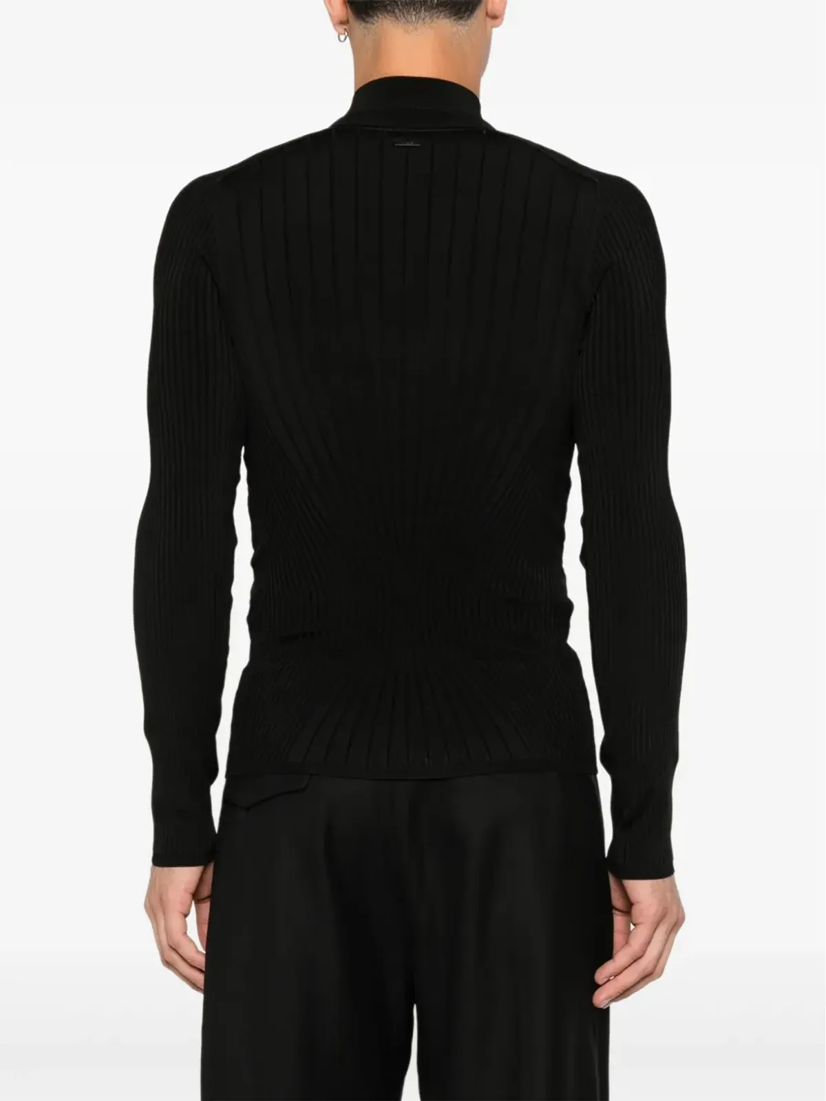 Mugler リブ編みハイネック ジャンパー - 画像4