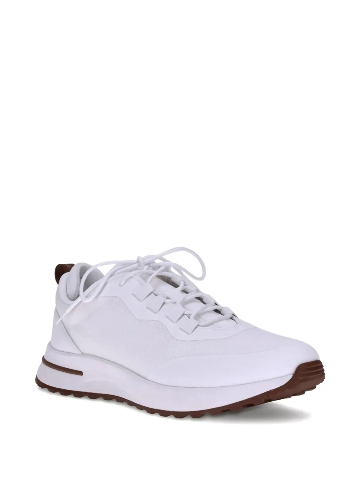 Loro Piana Week end walk lace-up nylon sneakers - 画像2