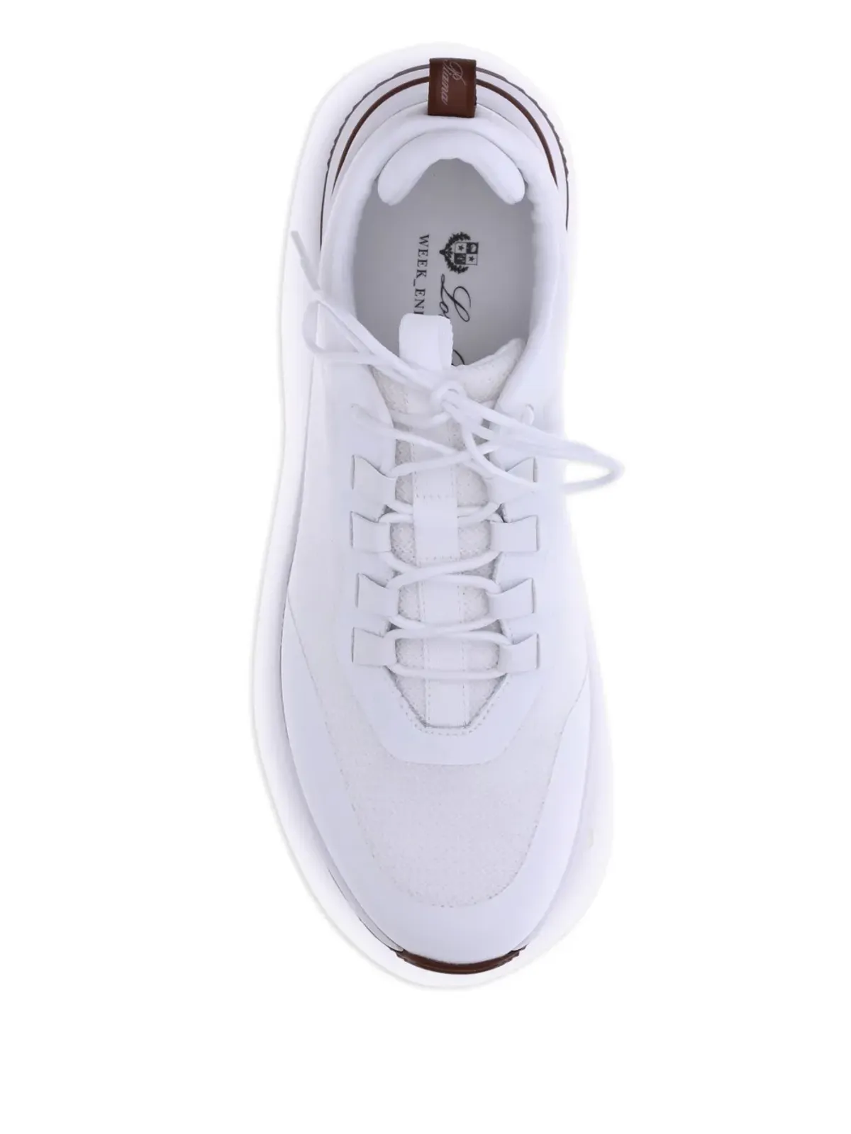 Loro Piana Week end walk lace-up nylon sneakers - 画像3