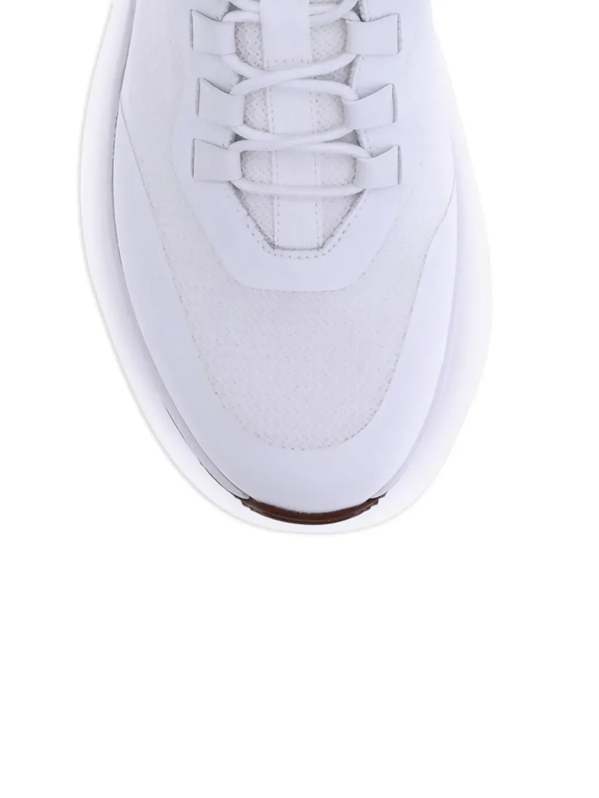 Loro Piana Week end walk lace-up nylon sneakers - 画像4