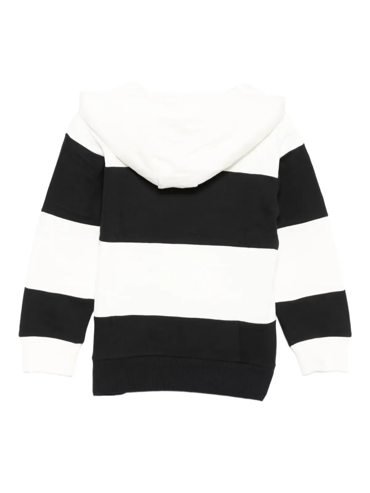 Emporio Armani Kids ストライプ柄フード付きパーカー - ブルー - 画像2