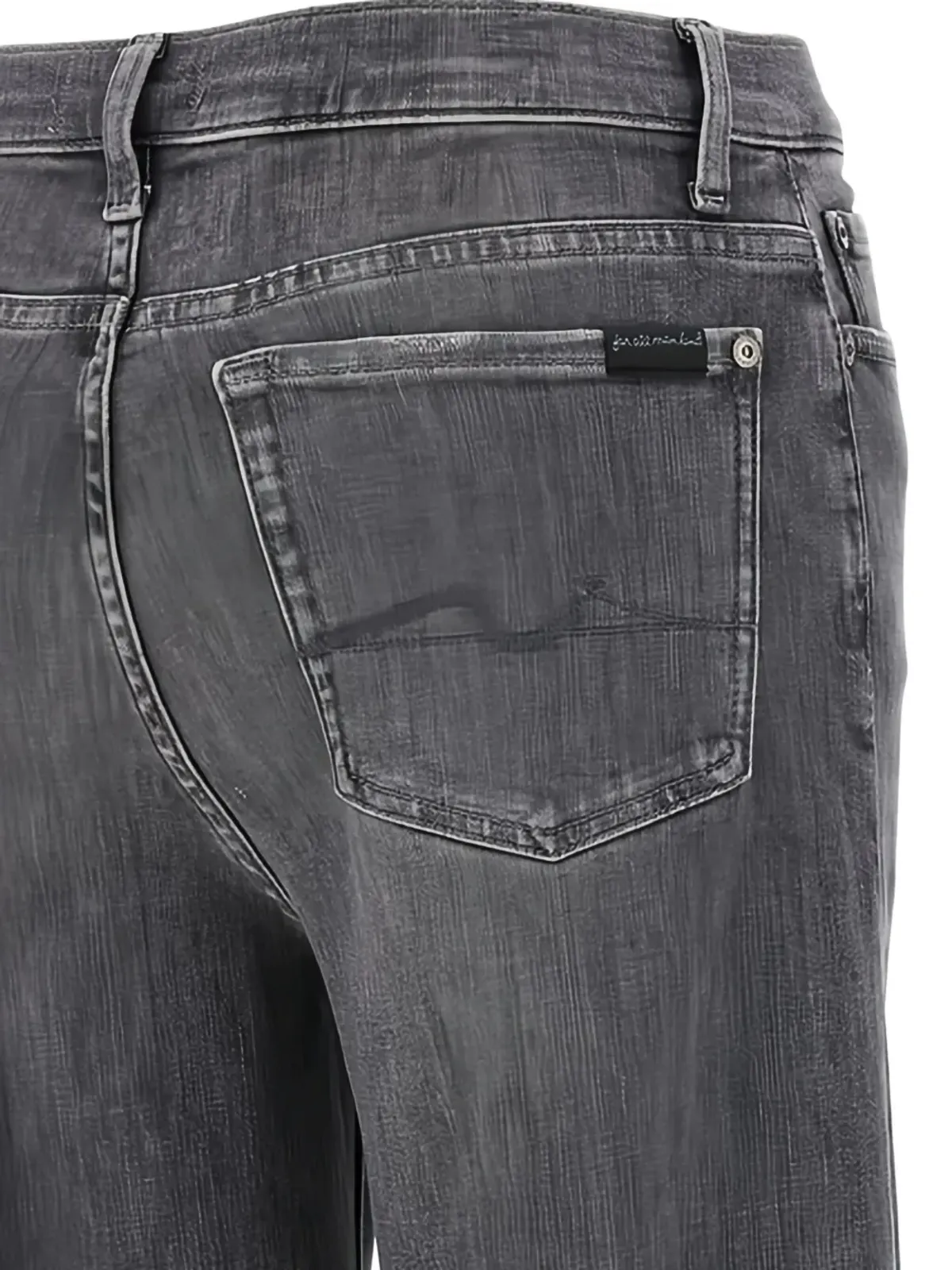 7 For All Mankind ドージョー・ワイドレッグジーンズ - 画像3