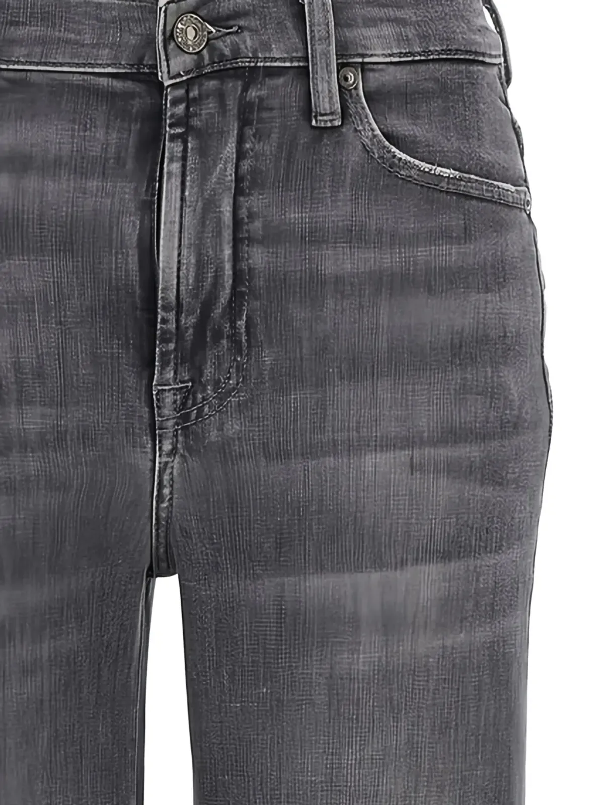 7 For All Mankind ドージョー・ワイドレッグジーンズ - 画像4