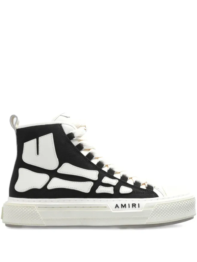 AMIRI AMIRI スケルトンプリント スニーカー - ブラックの商品画像