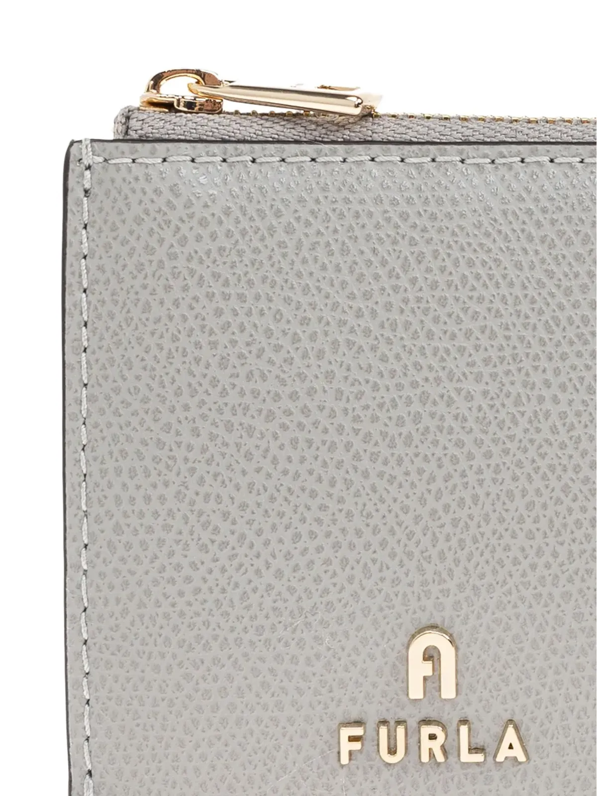 Furla ジップトップカードホルダー（グレー） - 画像5
