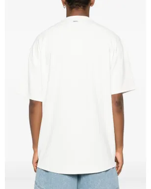 Mugler スターカットアウトTシャツ - White - サムネイル3