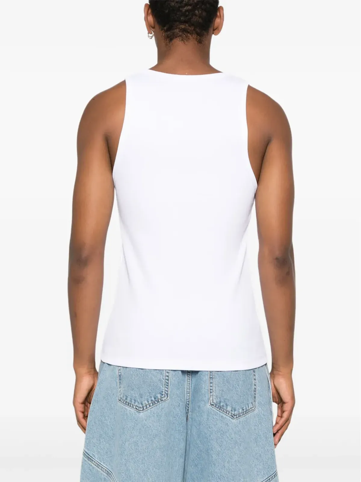 Mugler スクープネック タンクトップ - 画像3