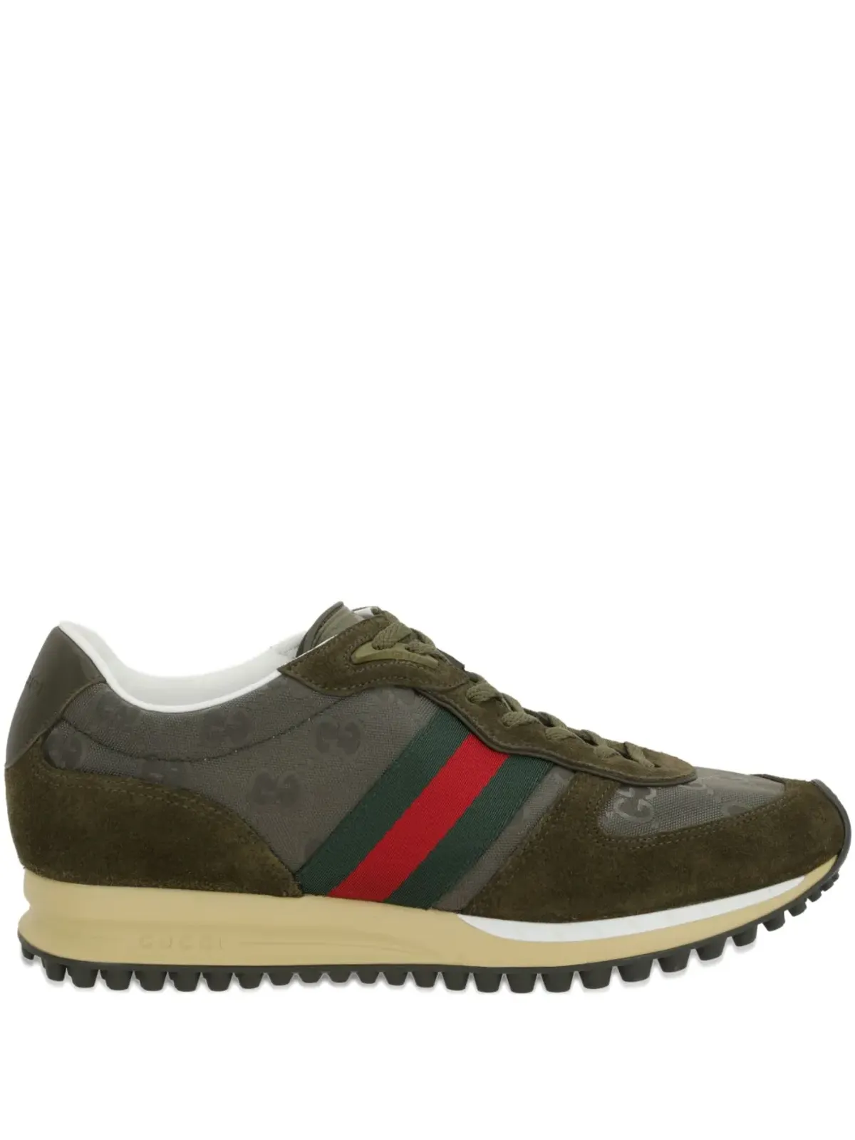 Gucci リモーションGGモノグラム スエード スニーカー - 画像1