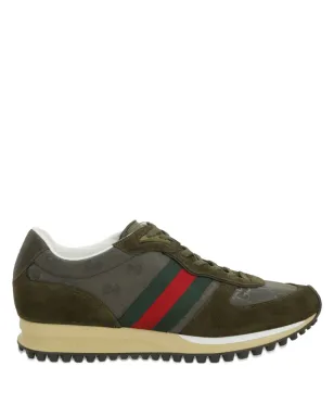 Gucci リモーションGGモノグラム スエード スニーカー - サムネイル1