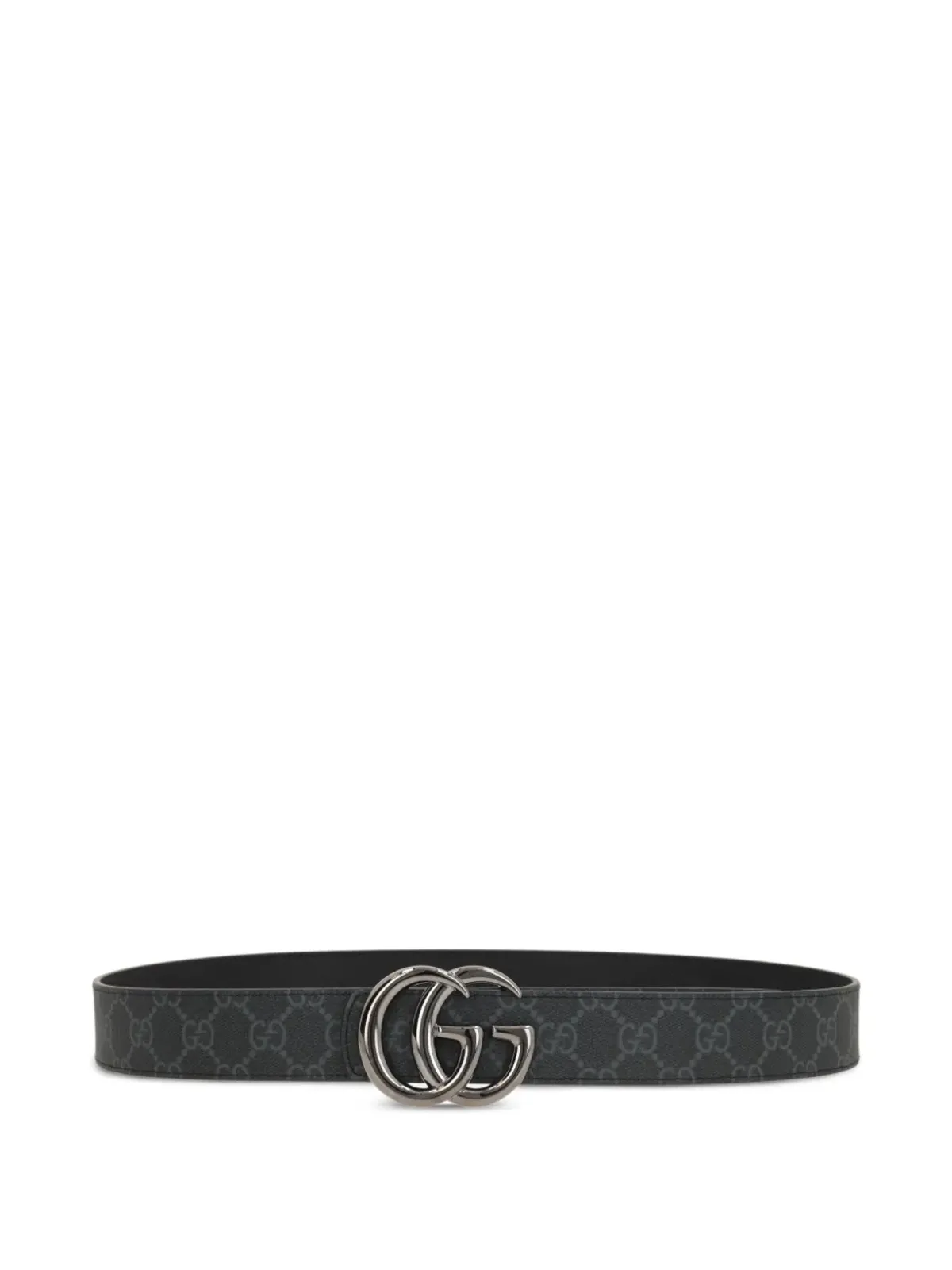 Gucci ダブルGバックルベルト ブラック - 画像1