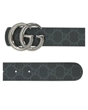 Gucci ダブルGバックルベルト ブラック - サムネイル3