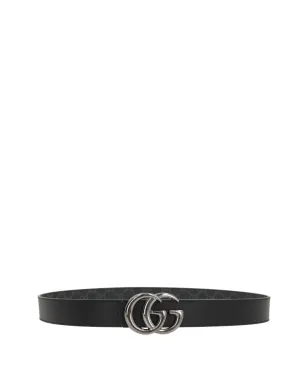Gucci ダブルGバックルベルト ブラック - サムネイル4