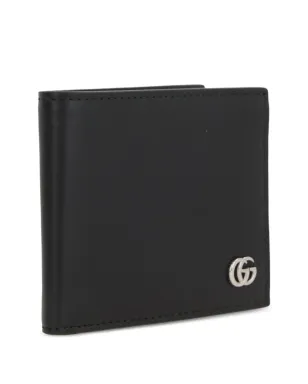 Gucci GGレザーウォレット ブラック - サムネイル4