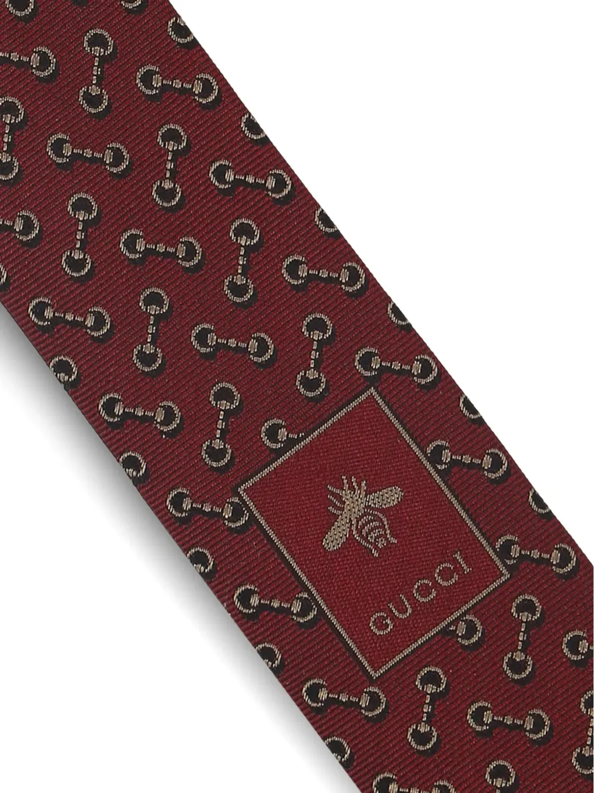Gucci ホースビット柄ネクタイ - 画像3