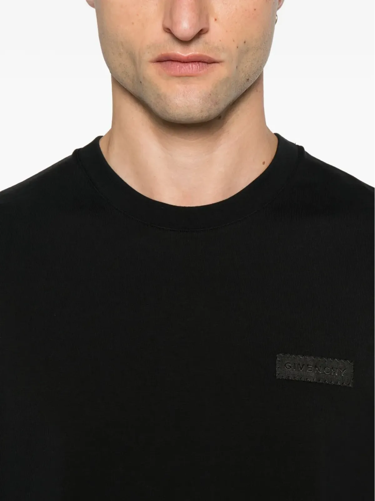 Givenchy ロゴパッチ コットン Tシャツ - 画像4