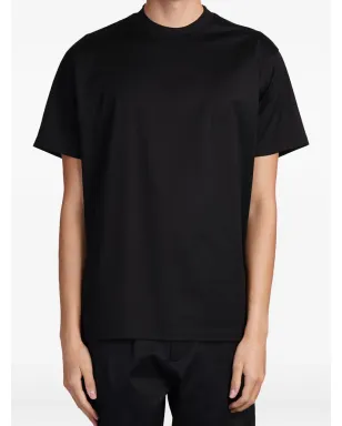 Low Brand embroidered-motif T-shirt - Black - サムネイル1