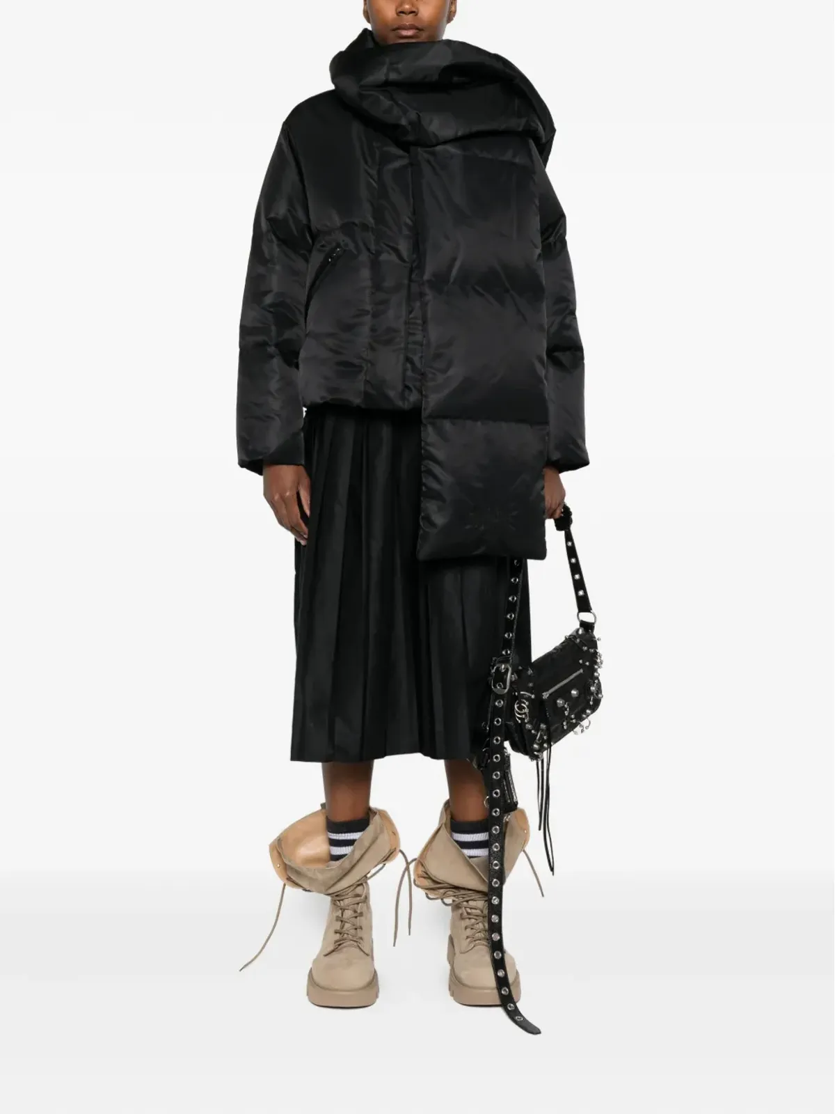 MM6 Maison Margiela キルテッド ダウンジャケット - 画像2