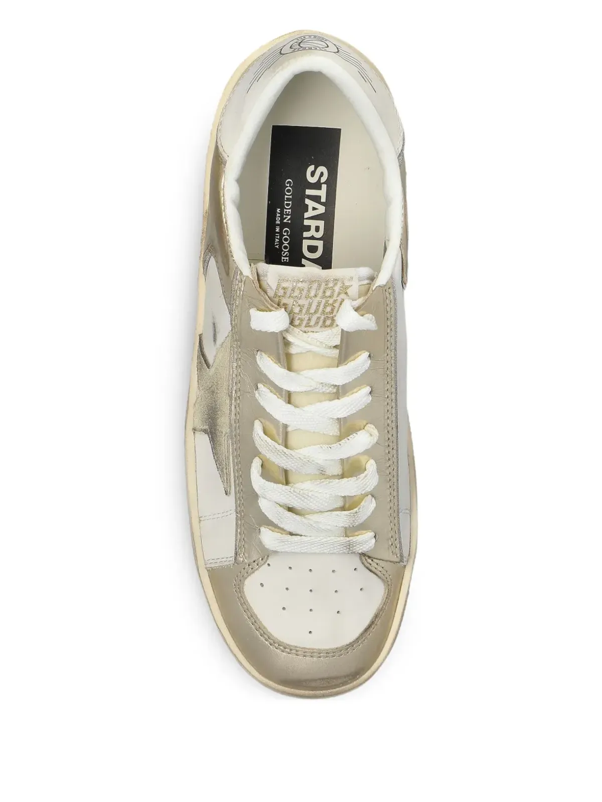 Golden Goose レザー スニーカー - イエロー - 画像4