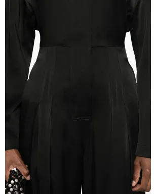 Victoria Beckham プリーツ付きウエスト絞りジャンプスーツ - サムネイル5