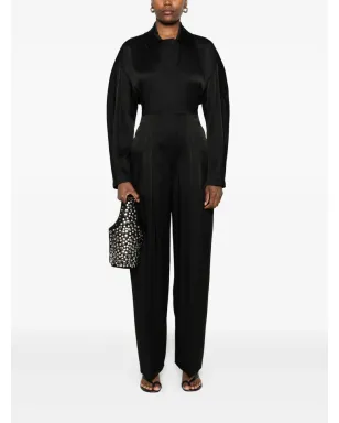 Victoria Beckham プリーツ付きウエスト絞りジャンプスーツ - サムネイル2