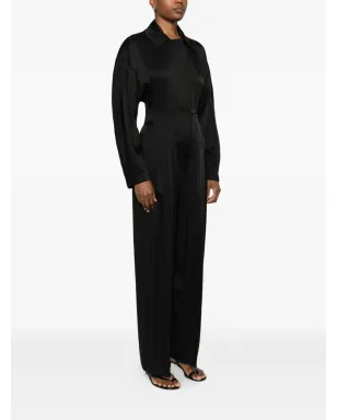 Victoria Beckham プリーツ付きウエスト絞りジャンプスーツ - サムネイル3