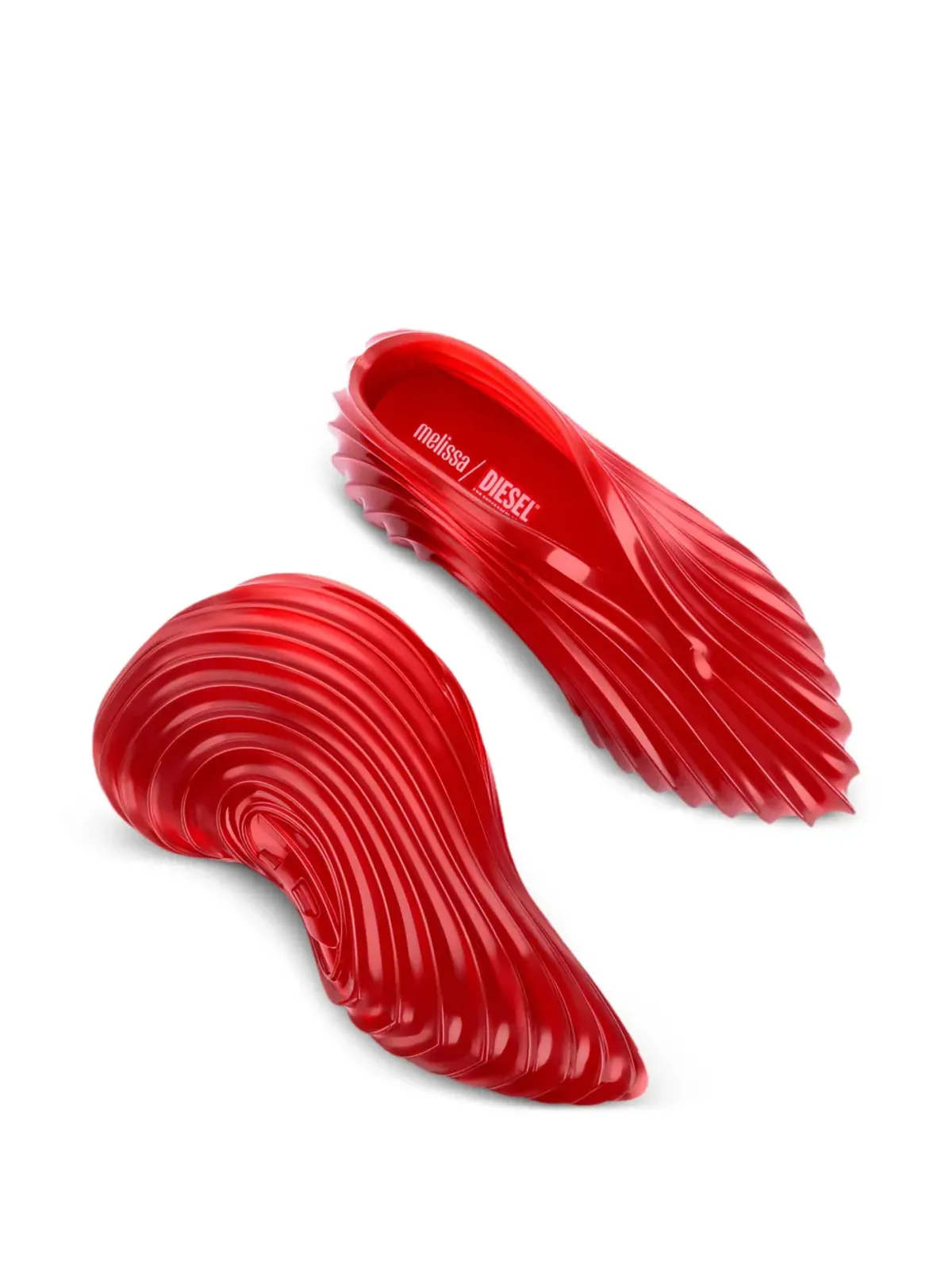 Melissa Ad. Quantumウェーブ柄スニーカー - 画像5