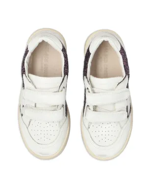 Golden Goose Kids ボールスター グリッターパネル付きスニーカー - サムネイル4