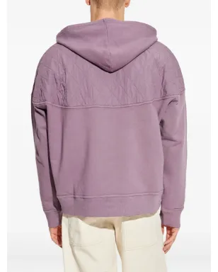 Golden Goose キルテッドパネル半ジップフーディー - サムネイル4