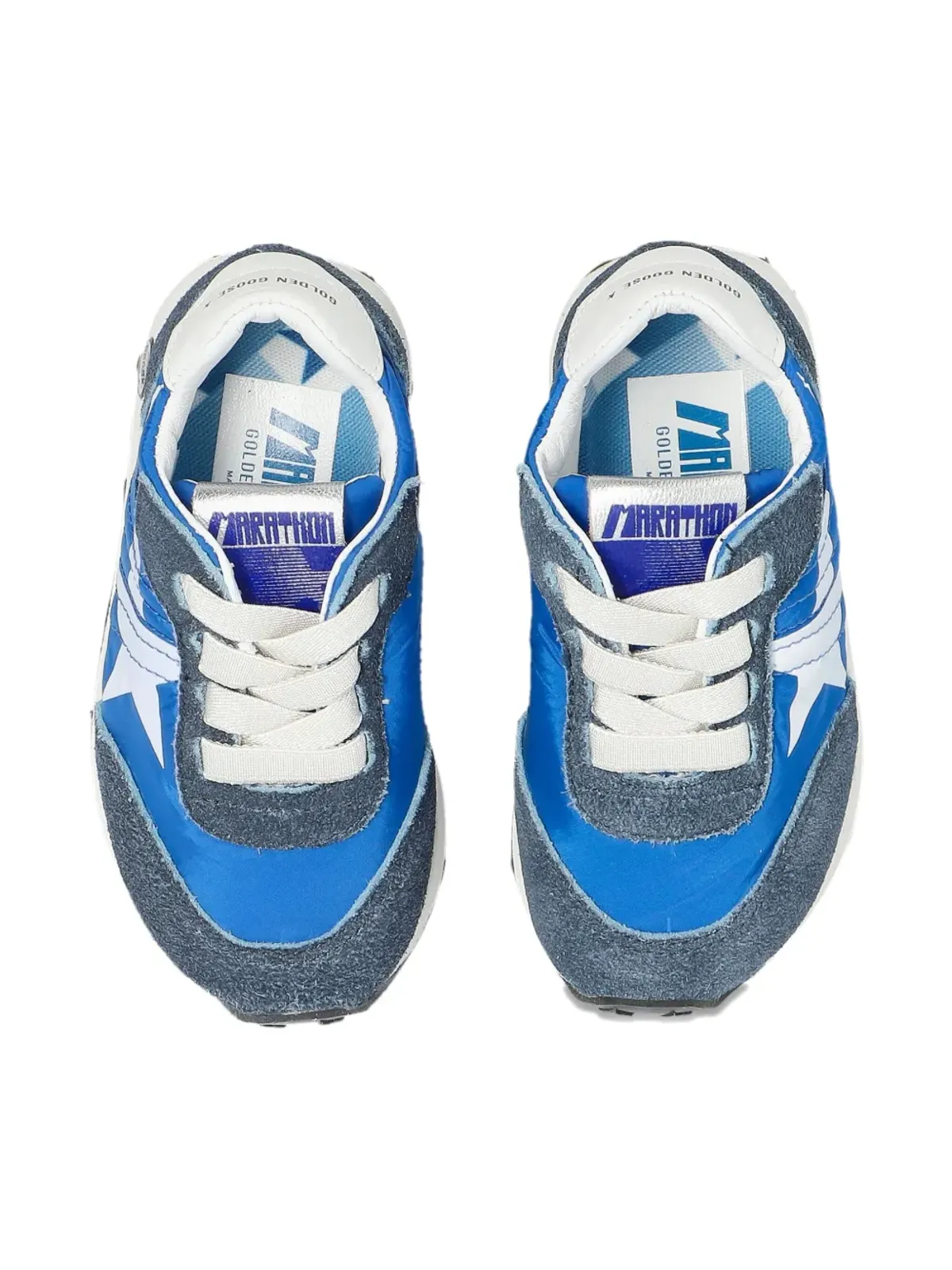 Golden Goose Kids マラソン・スター・ディテール・スニーカー - 画像4