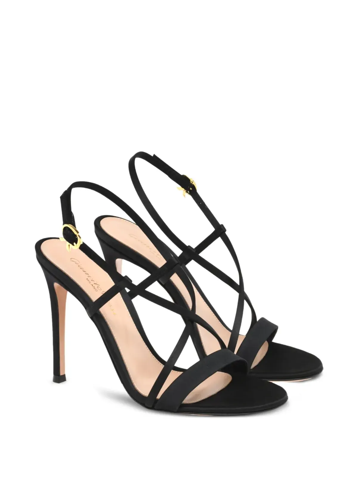 Gianvito Rossi スリングバッククロスストラップ サンダル - 画像2