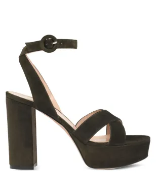 Gianvito Rossi クロスオーバー プラットフォーム サンダル - サムネイル1