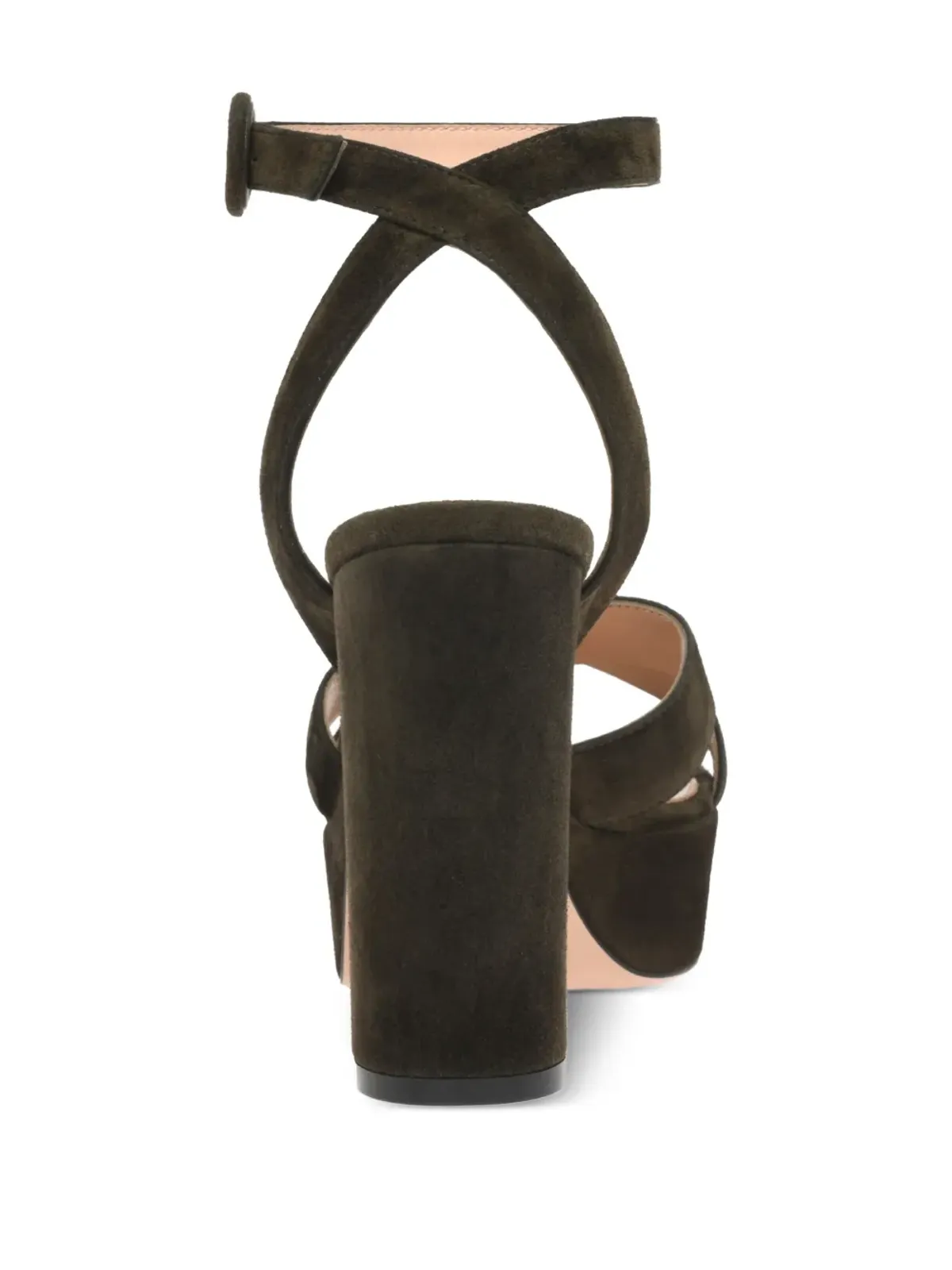 Gianvito Rossi クロスオーバー プラットフォーム サンダル - 画像3