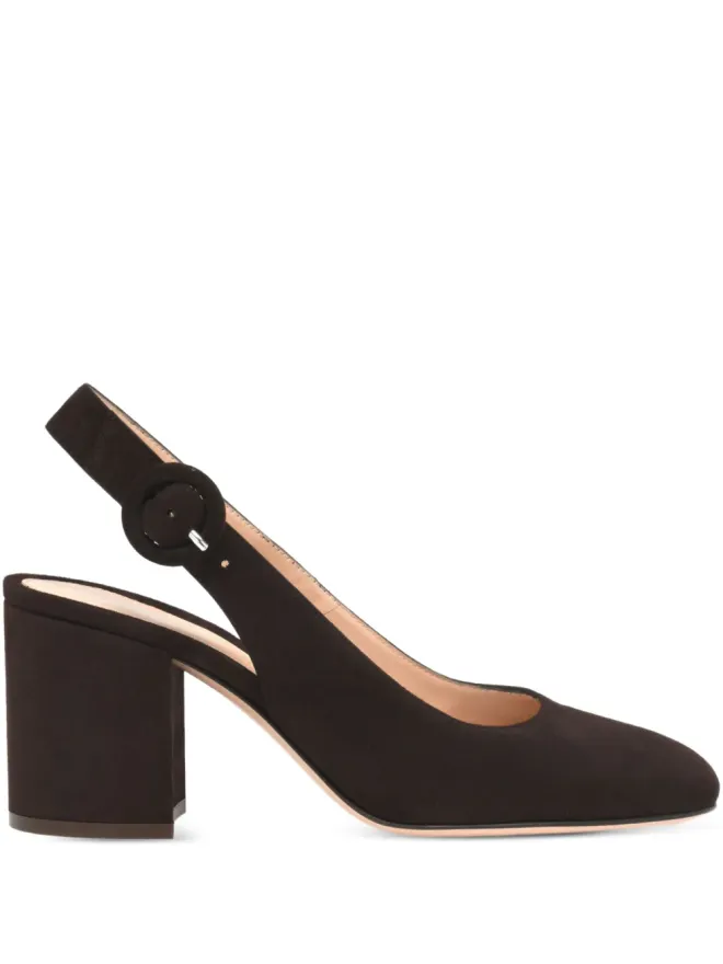 Gianvito Rossi Gianvito Rossi slingback heeled pumpsの商品画像