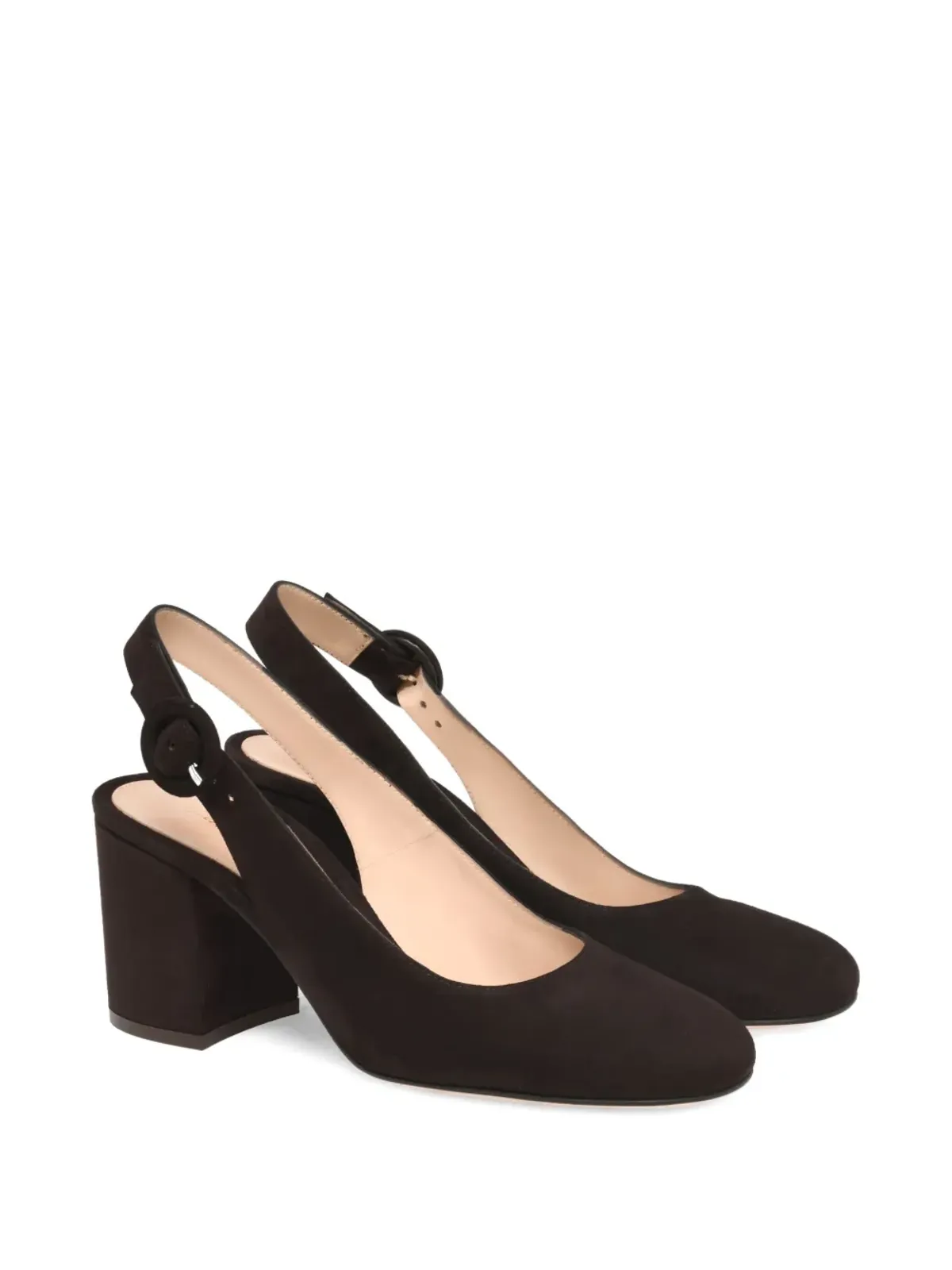 Gianvito Rossi slingback heeled pumps - 画像2