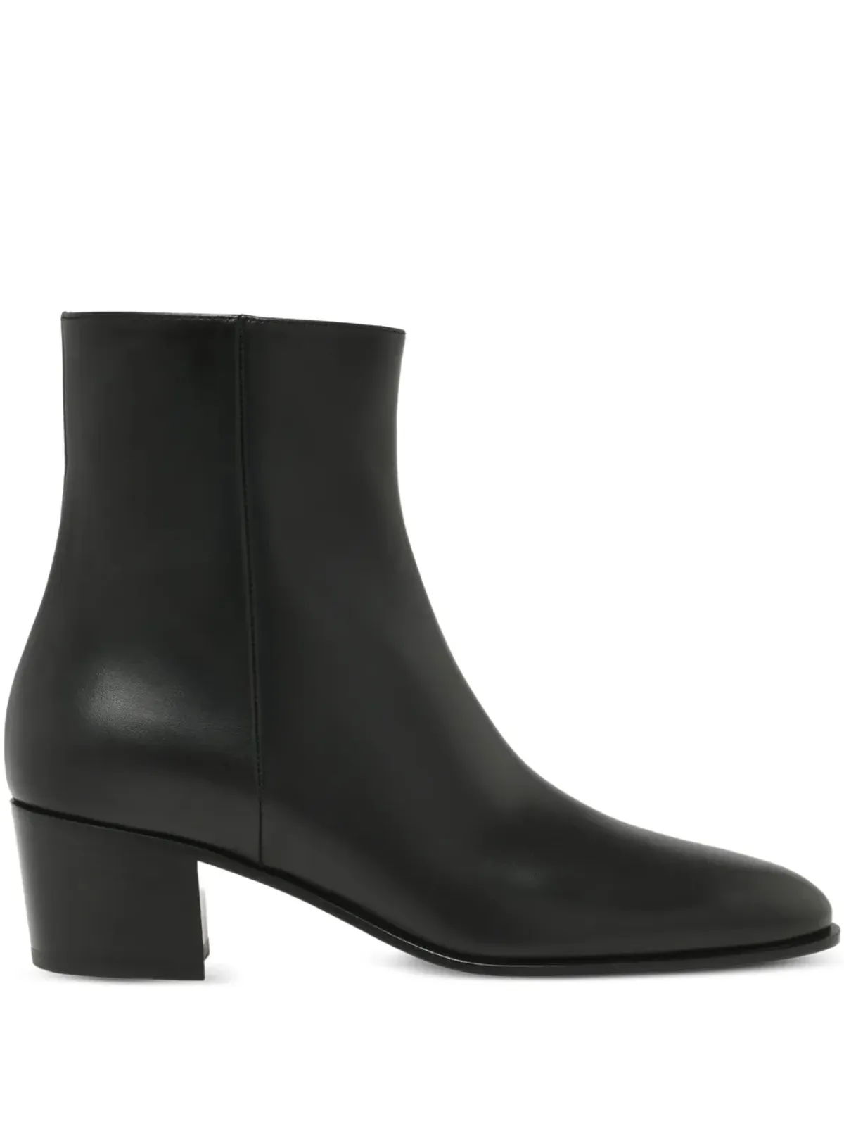 Gianvito Rossi レザー ヒールブーツ - 画像1