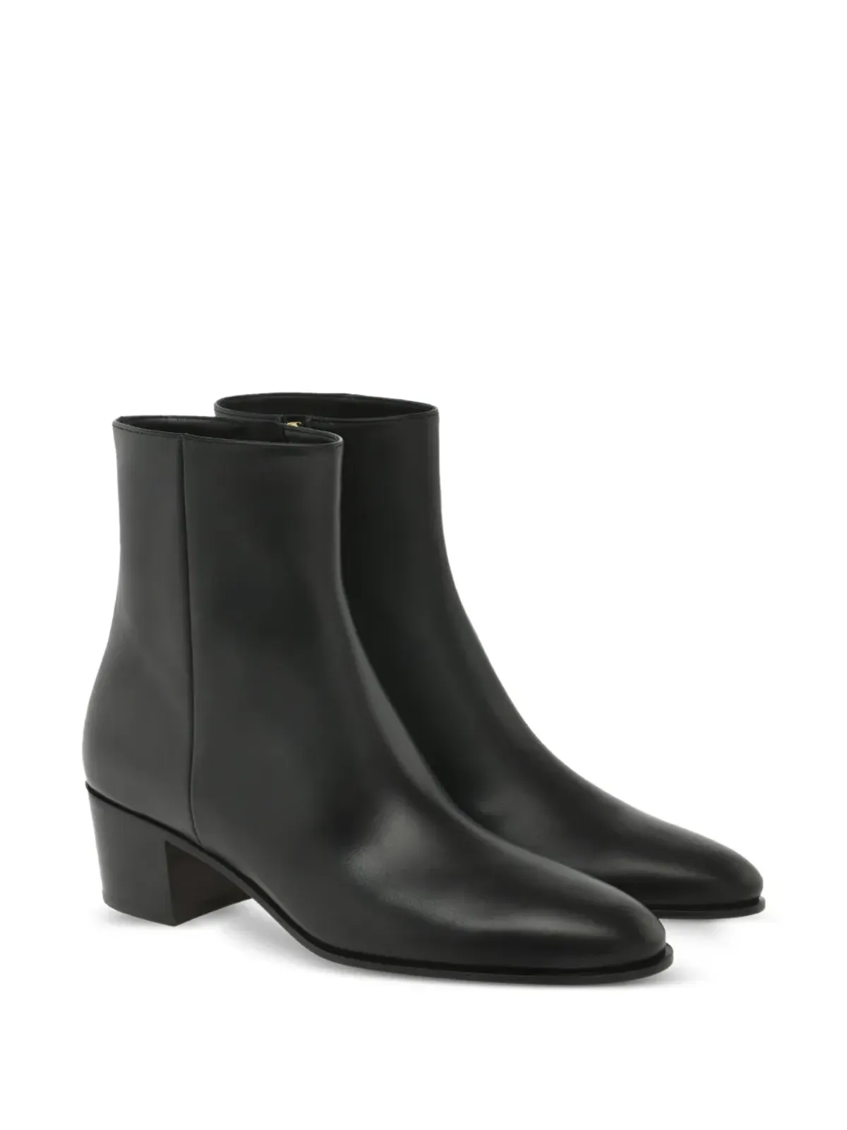 Gianvito Rossi レザー ヒールブーツ - 画像2