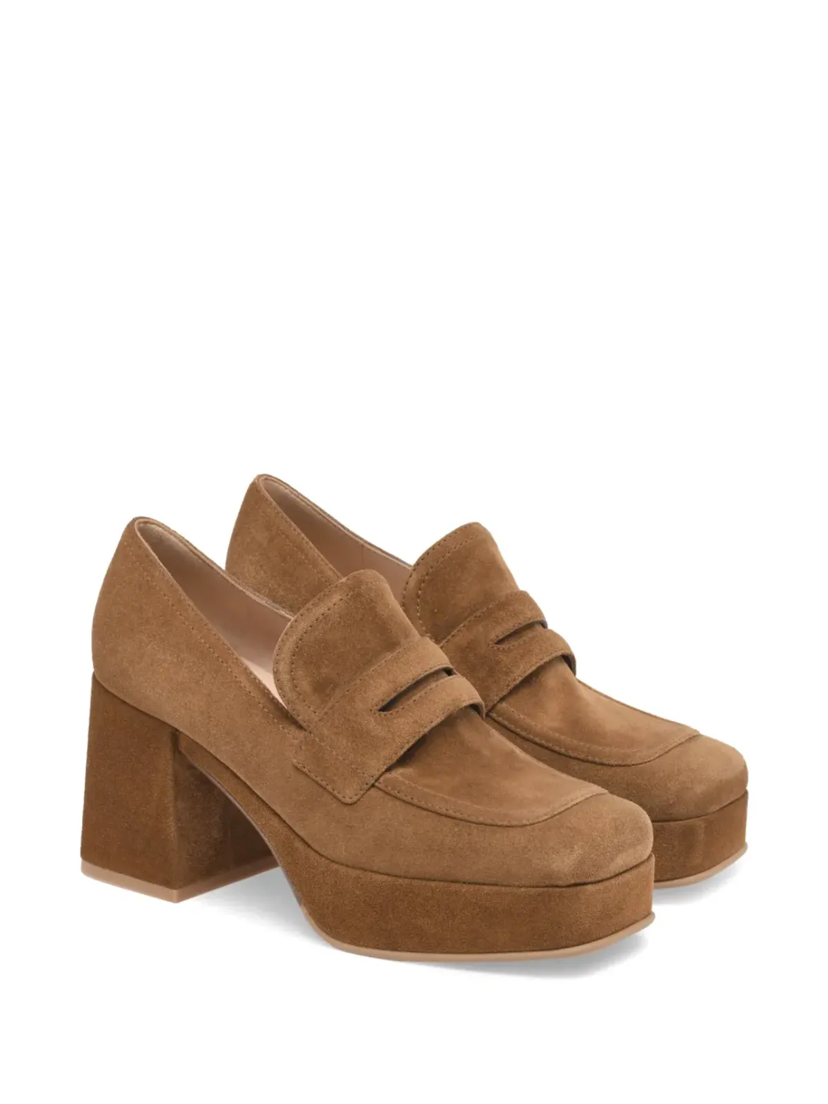 Gianvito Rossi ルーアン プラットフォーム ローファー - 画像2