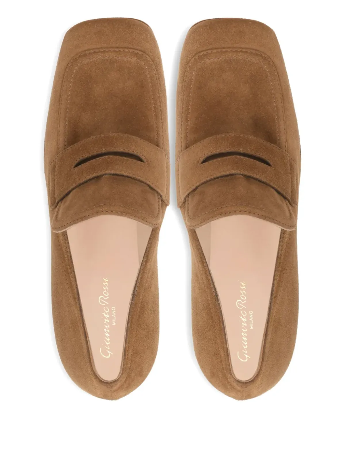 Gianvito Rossi ルーアン プラットフォーム ローファー - 画像4