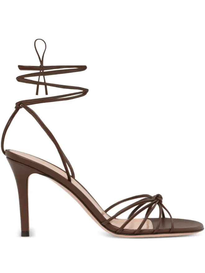 Gianvito Rossi Gianvito Rossi レースアップレザーサンダルの商品画像
