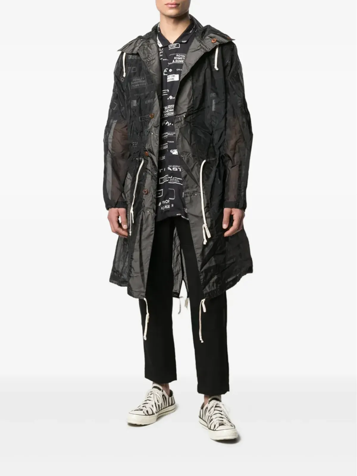 Black Comme Des Garçons コットンパンツ - 画像2