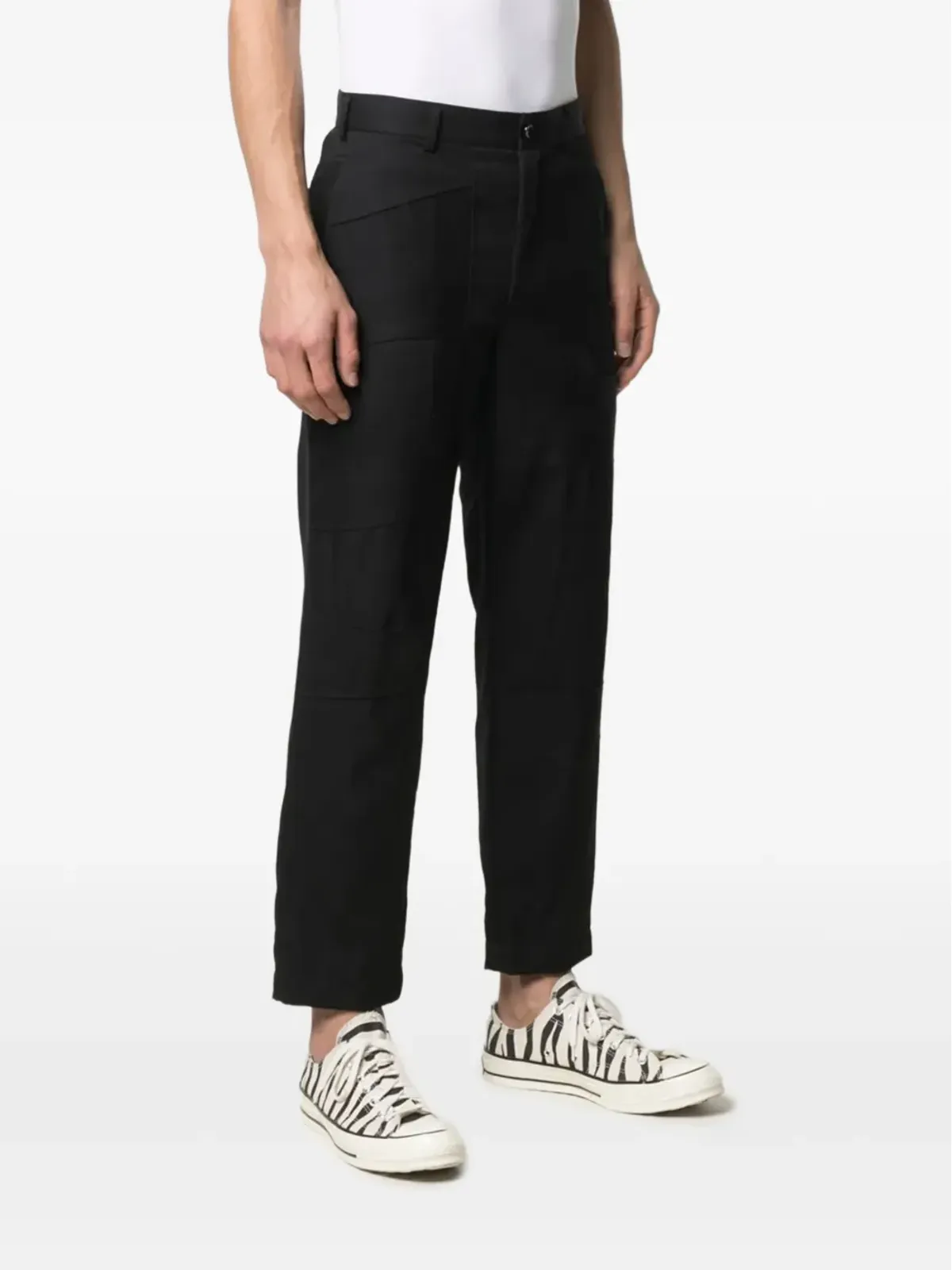 Black Comme Des Garçons コットンパンツ - 画像3