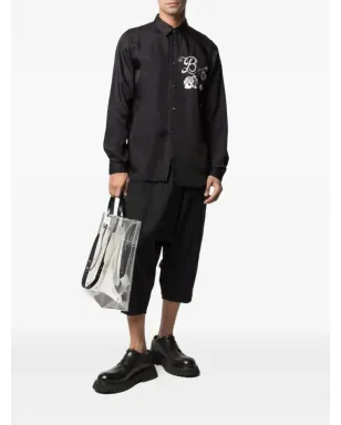 Black Comme Des Garçons タイガー刺繍シャツ - サムネイル2