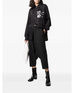 Black Comme Des Garçons タイガー刺繍シャツ - サムネイル3