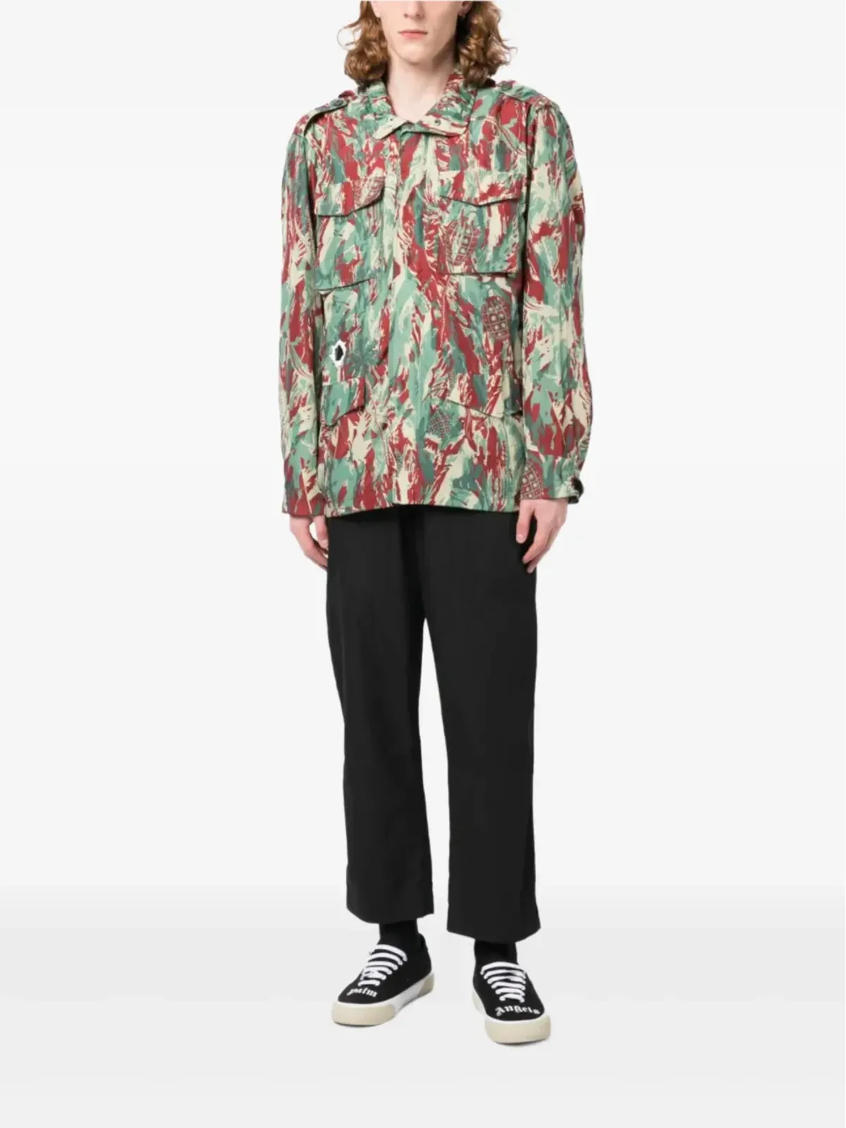 Billionaire Boys Club 迷彩プリント フード付きジャケット - 画像2
