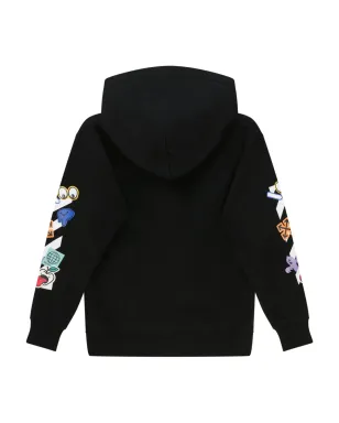 Off-White Kids グラフィックプリントのフード付きジャケット - サムネイル2