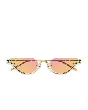 Gucci Eyewear GG1603S ロゴ キャットアイ サングラス - サムネイル1